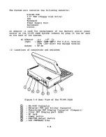 Предварительный просмотр 5 страницы Toshiba T1100 PLUS User Manual