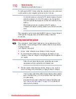 Preview for 110 page of Toshiba T210 User Manual