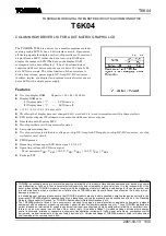 Предварительный просмотр 1 страницы Toshiba T6K04 Handbook