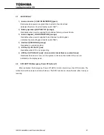 Preview for 58 page of Toshiba T90S3S08KS6XSN Manual