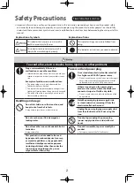 Preview for 2 page of Toshiba TA-FVW100 Instruction Manual