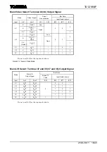 Preview for 16 page of Toshiba TA1218F Manual