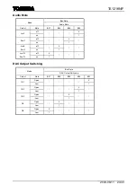 Preview for 20 page of Toshiba TA1218F Manual