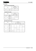 Preview for 21 page of Toshiba TA1218F Manual