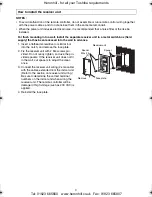 Предварительный просмотр 6 страницы Toshiba TCB-AX21E Installatioin Manual