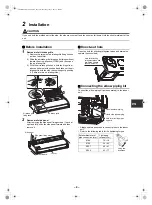 Предварительный просмотр 5 страницы Toshiba TCB-DP31CE Installation Manual