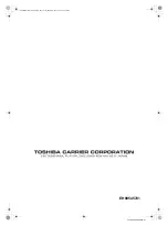 Предварительный просмотр 12 страницы Toshiba TCB-DP31CE Installation Manual