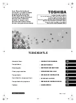 Preview for 163 page of Toshiba TCB-EXS21TLE Instruction Manual