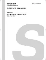 Toshiba TCB-IFCG1TLE Service Manual preview