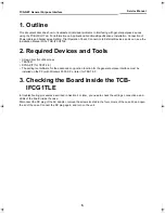 Preview for 5 page of Toshiba TCB-IFCG1TLE Service Manual