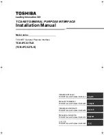 Preview for 13 page of Toshiba TCB-IFCG1TLE Service Manual