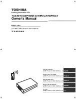 Preview for 1 page of Toshiba TCB-IFGSM1E Owner'S Manual