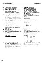 Preview for 12 page of Toshiba TCB-SC643TLE Installation Manual