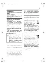 Preview for 5 page of Toshiba TD-E502 User Manual