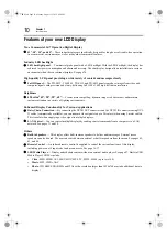 Preview for 10 page of Toshiba TD-E502 User Manual