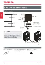 Preview for 6 page of Toshiba TDDP2012ES2 User Manual