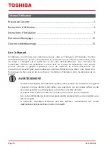Preview for 16 page of Toshiba TDDP2012ES2C User Manual