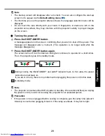 Preview for 29 page of Toshiba TDP-B1-US Owner'S Manual