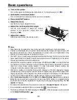 Preview for 30 page of Toshiba TDP-B1-US Owner'S Manual