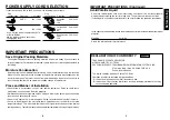 Preview for 5 page of Toshiba TDP-D1 Owner'S Manual