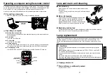 Preview for 16 page of Toshiba TDP-D1 Owner'S Manual