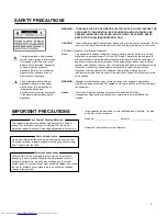 Preview for 4 page of Toshiba TDP-D1 Service Manual