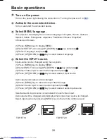 Preview for 28 page of Toshiba TDP-ET10 Owner'S Manual