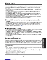 Preview for 49 page of Toshiba TDP-ET10 Owner'S Manual