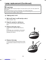 Preview for 50 page of Toshiba TDP-ET10 Owner'S Manual