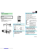 Preview for 21 page of Toshiba TDP-ET20 Owner'S Manual