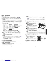 Preview for 15 page of Toshiba TDP-EX20 Owner'S Manual