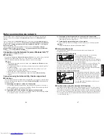 Preview for 24 page of Toshiba TDP-EX20 Owner'S Manual