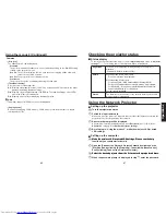 Preview for 31 page of Toshiba TDP-EX20 Owner'S Manual