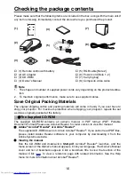 Preview for 16 page of Toshiba TDP-F10 Owner'S Manual