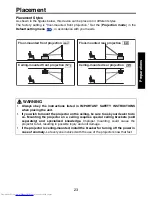 Preview for 23 page of Toshiba TDP-F10 Owner'S Manual