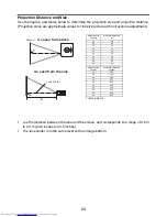 Preview for 24 page of Toshiba TDP-F10 Owner'S Manual