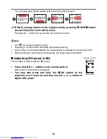 Preview for 32 page of Toshiba TDP-F10 Owner'S Manual