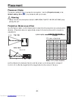 Preview for 23 page of Toshiba TDP-FF1A Owner'S Manual