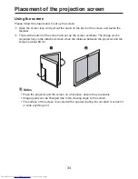 Preview for 34 page of Toshiba TDP-FF1A Owner'S Manual