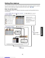 Preview for 35 page of Toshiba TDP-FF1A Owner'S Manual