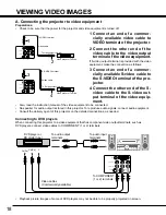 Preview for 18 page of Toshiba TDP-MT500 Owner'S Manual