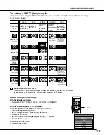 Preview for 23 page of Toshiba TDP-MT500 Owner'S Manual