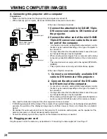 Preview for 24 page of Toshiba TDP-MT500 Owner'S Manual