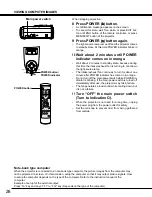 Preview for 26 page of Toshiba TDP-MT500 Owner'S Manual