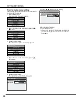 Preview for 28 page of Toshiba TDP-MT500 Owner'S Manual