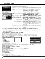 Preview for 30 page of Toshiba TDP-MT500 Owner'S Manual