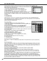 Preview for 32 page of Toshiba TDP-MT500 Owner'S Manual