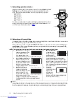 Предварительный просмотр 22 страницы Toshiba TDP-MT700 Owner'S Manual