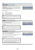 Preview for 49 page of Toshiba TDP-P7 Owner'S Manual