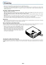 Preview for 62 page of Toshiba TDP-P7 Owner'S Manual